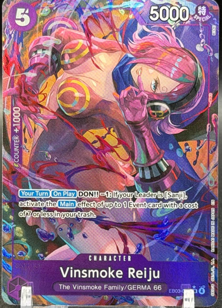 Vinsmoke Reiju EB03-031 - Extra Booster: One Piece Heroine's Edition EB03 kart görseli