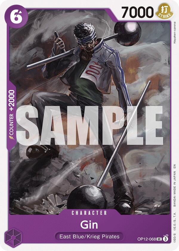 Gin OP12-068 - Legacy of the Master OP12 kart görseli