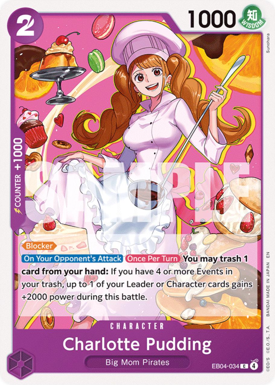 Charlotte Pudding EB04-034 - One Piece EB04 kart görseli