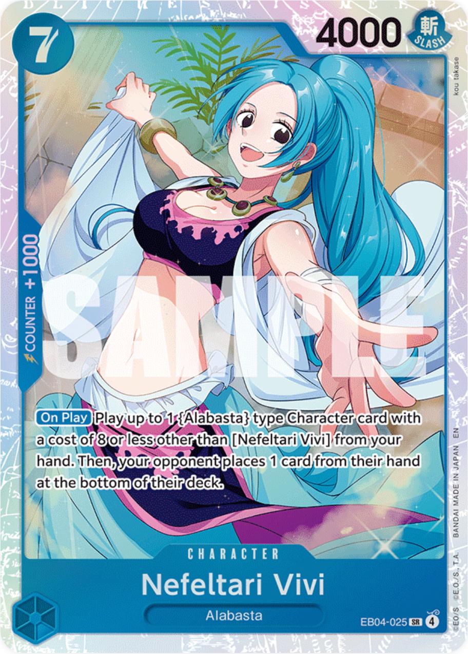 Nefeltari Vivi EB04-025 - One Piece EB04 kart görseli