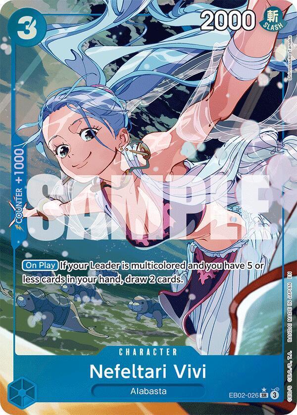 Nefeltari Vivi EB02-026 - Extra Booster: Anime 25th Collection EB02 kart görseli