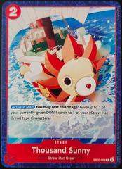 Thousand Sunny EB02-009 - Extra Booster: Anime 25th Collection EB02 kart görseli