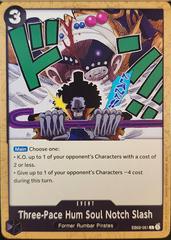 Three-Pace Hum Soul Notch Slash EB02-051 - Extra Booster: Anime 25th Collection EB02 kart görseli