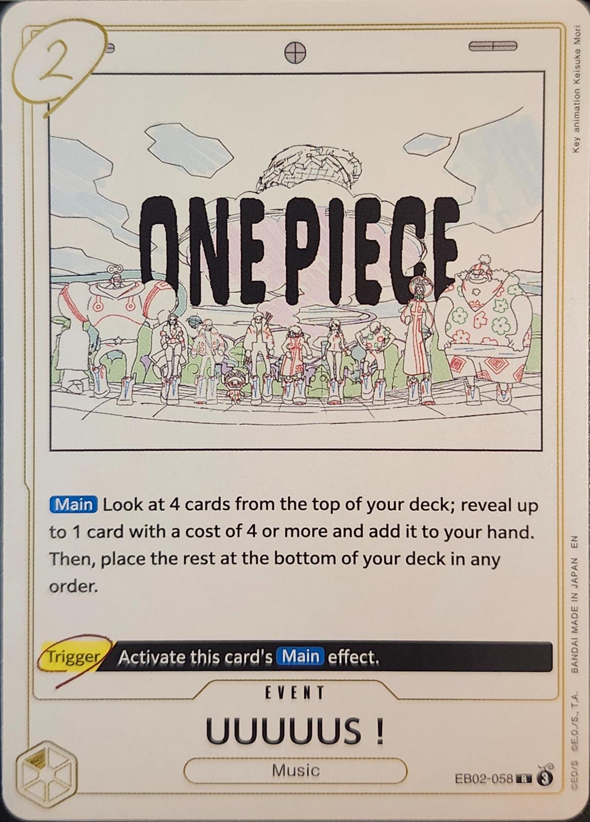 UUUUUS! EB02-058 - Extra Booster: Anime 25th Collection EB02 kart görseli