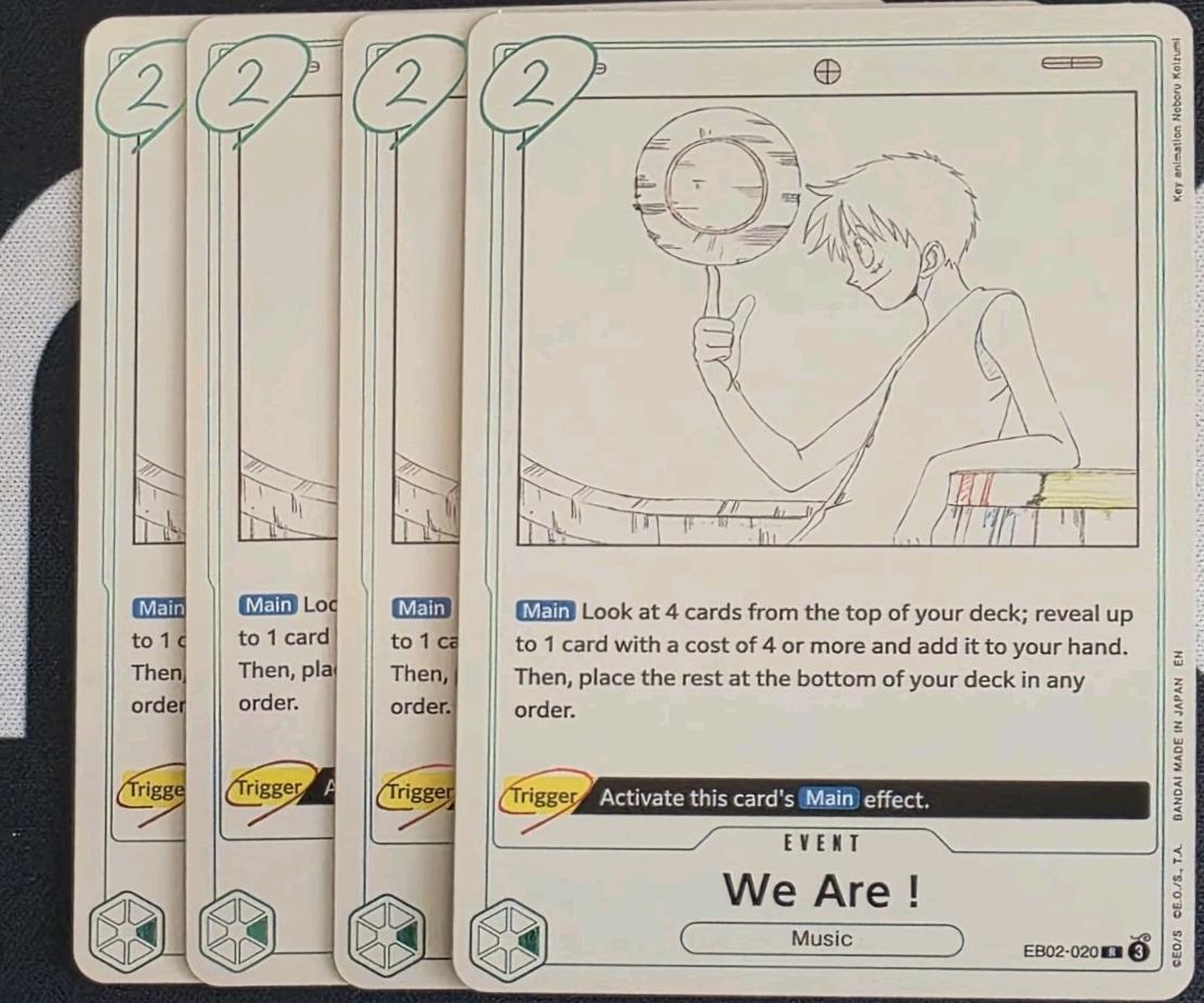 We Are! EB02-020 - Extra Booster: Anime 25th Collection EB02 kart görseli