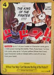 Without Your Help I Can't Become the King of the P EB02-059 - Extra Booster: Anime 25th Collection EB02 kart görseli