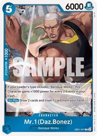 Mr. 1 Daz.Bonez EB01-027 - Extra Booster: Memorial Collection EB01 kart görseli