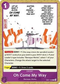 Oh Come My Way EB01-038 - Extra Booster: Memorial Collection EB01 kart görseli