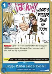 Usopp's Rubber Band Of Doom!!!