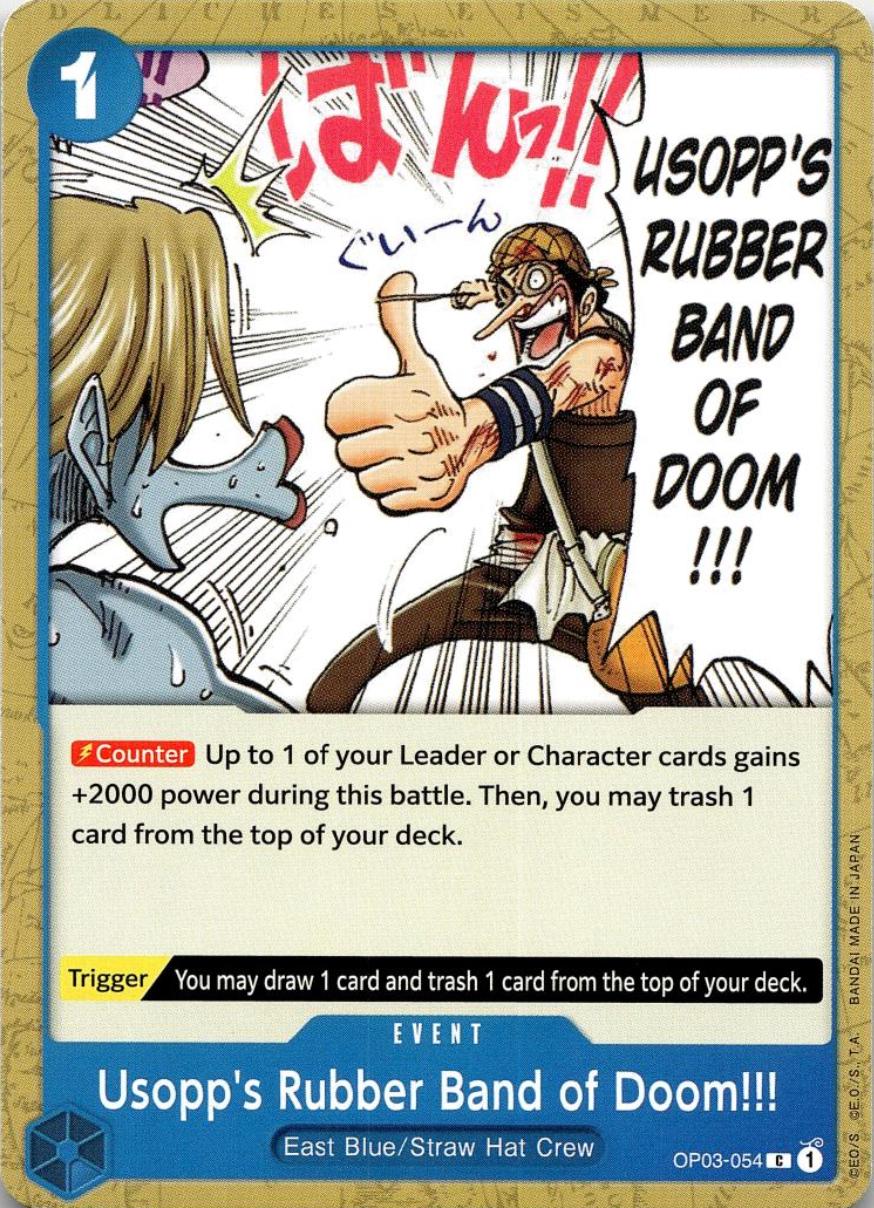 Usopp's Rubber Band of Doom!!!