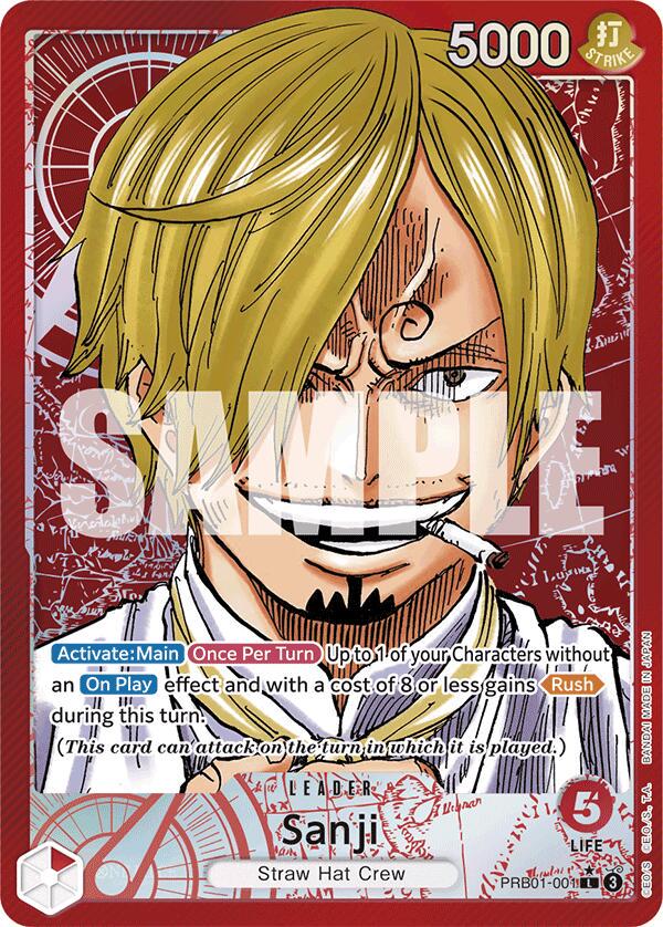 Sanji PRB01-001 - Premium Booster PRB01 kart görseli