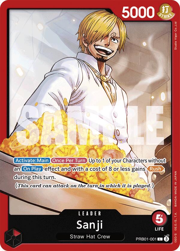 Sanji PRB01-001 - Premium Booster PRB01 kart görseli