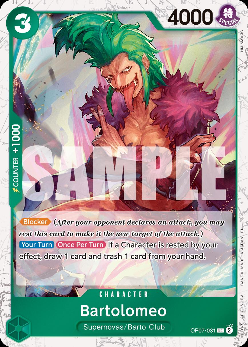 Bartolomeo OP07-031 - Premium Booster Vol 2 PRB02 kart görseli