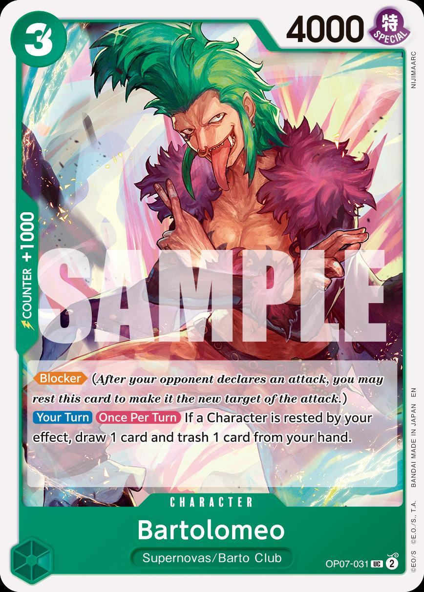 Bartolomeo OP07-031 - Premium Booster Vol 2 PRB02 kart görseli