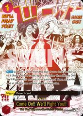 Come On!! We'Ll Fight You!! OP09-020 - Premium Booster Vol 2 PRB02 kart görseli