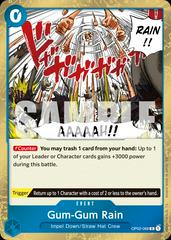 Gum-Gum Rain OP02-068 - Premium Booster Vol 2 PRB02 kart görseli