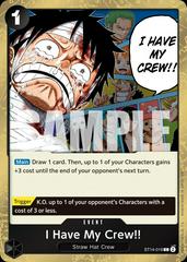 I Have My Crew!! ST14-016 - Premium Booster Vol 2 PRB02 kart görseli