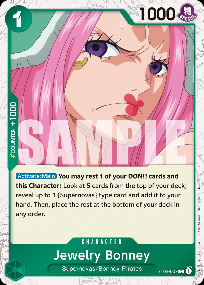 Jewelry Bonney ST02-007 - Premium Booster Vol 2 PRB02 kart görseli