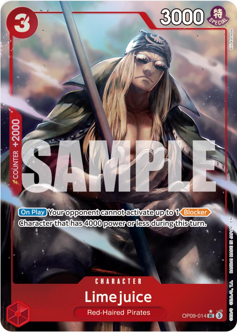 Limejuice OP09-014 - Premium Booster Vol 2 PRB02 kart görseli