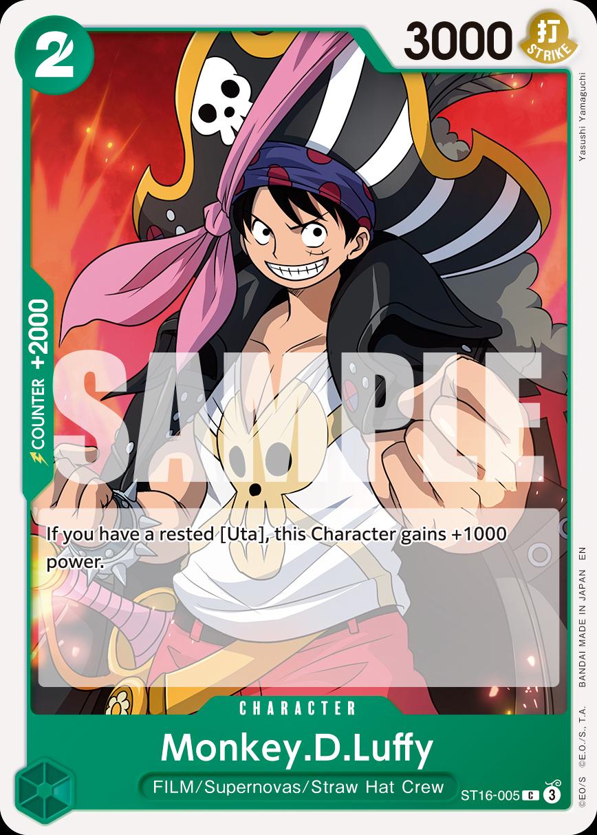 Monkey.D.Luffy ST16-005 - Premium Booster Vol 2 PRB02 kart görseli