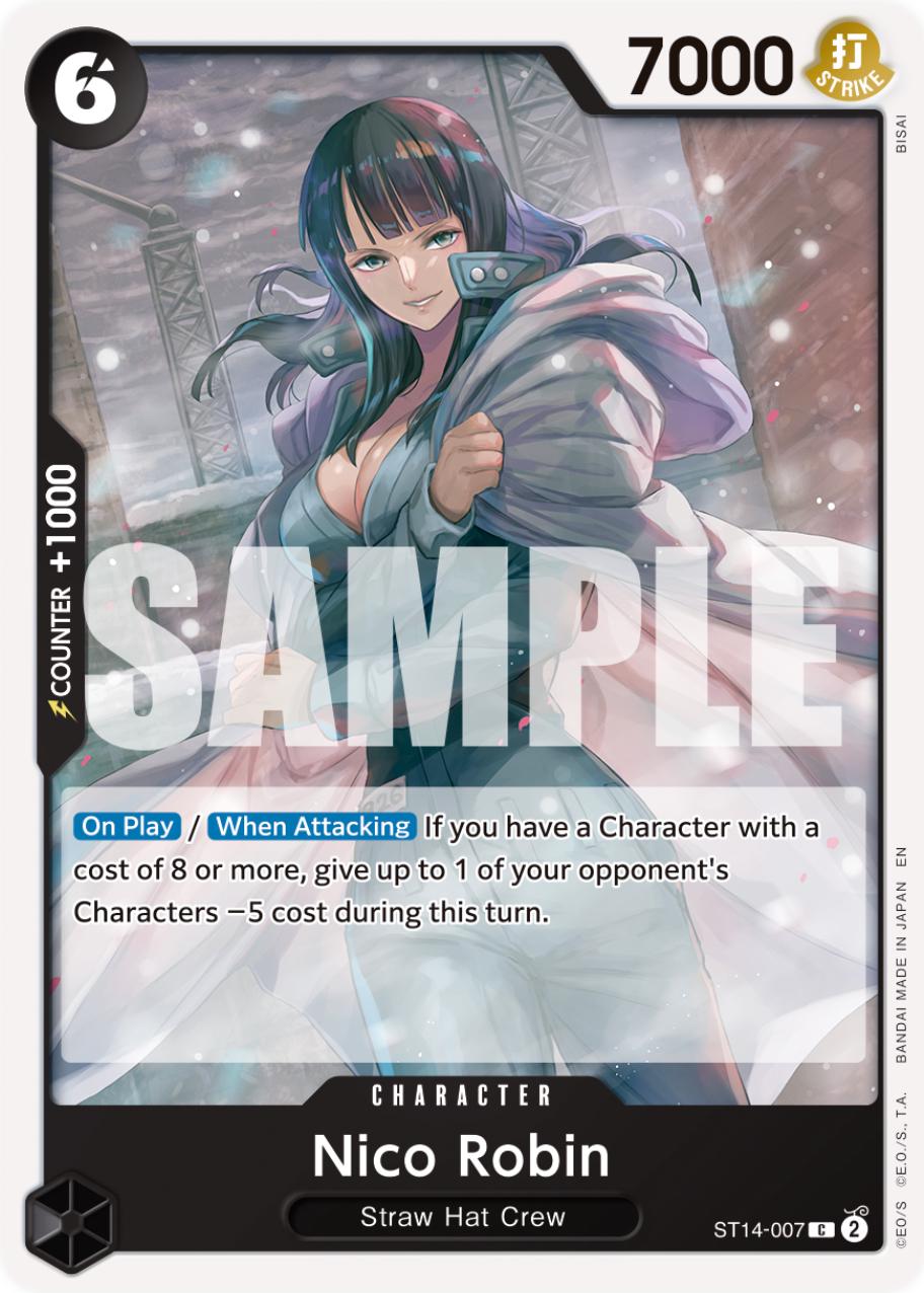 Nico Robin ST14-007 - Premium Booster Vol 2 PRB02 kart görseli