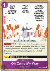 Oh Come My Way EB01-038 - Premium Booster Vol 2 PRB02 kart görseli