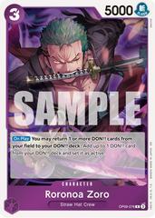 Roronoa Zoro OP09-076 - Premium Booster Vol 2 PRB02 kart görseli
