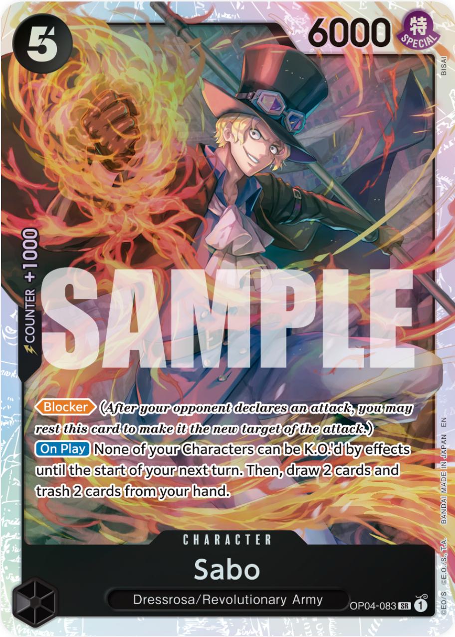 Sabo OP04-083 - Premium Booster Vol 2 PRB02 kart görseli