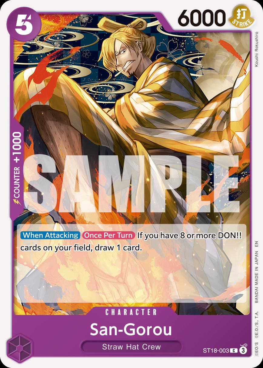 San-Gorou ST18-003 - Premium Booster Vol 2 PRB02 kart görseli