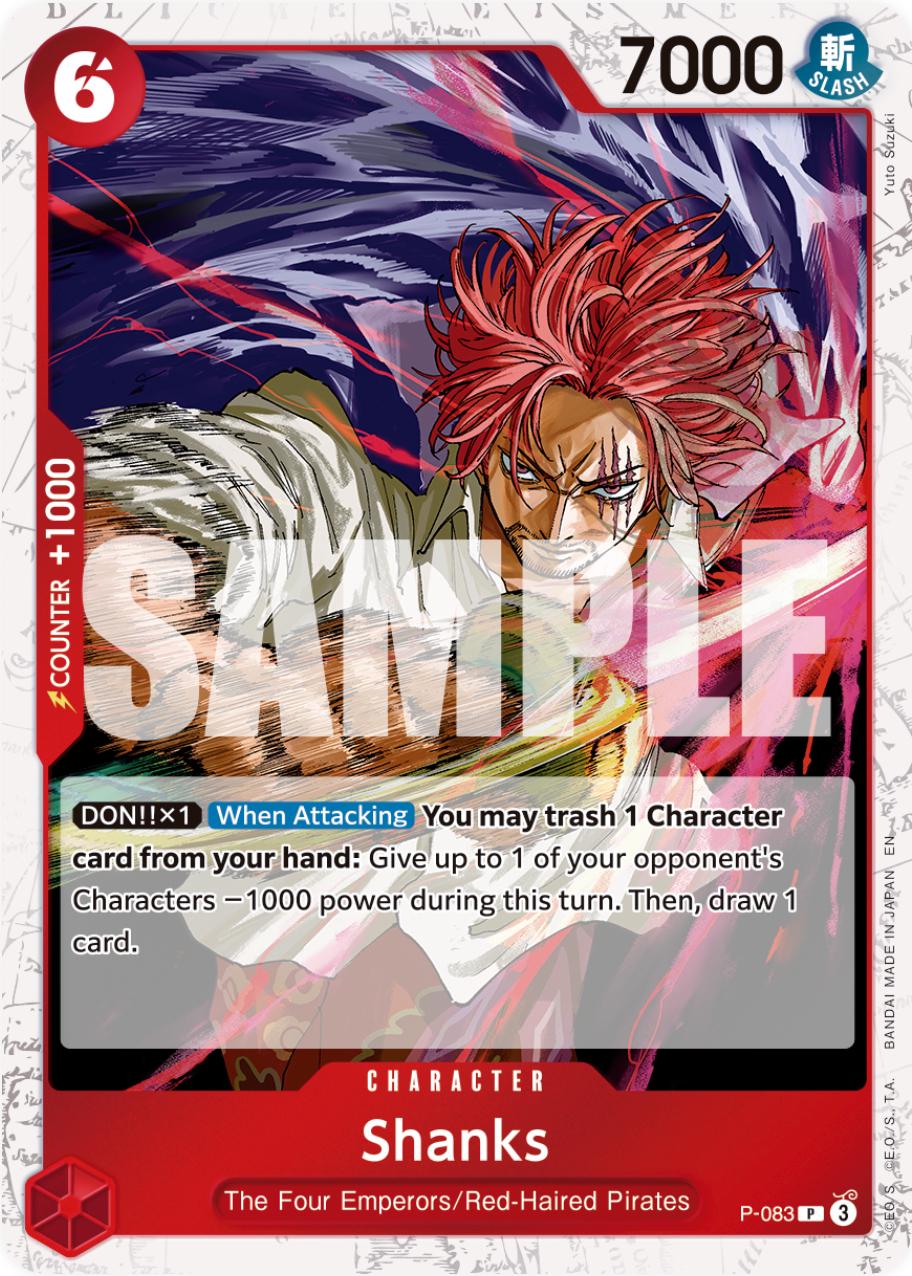 Shanks P-083 - Premium Booster Vol 2 PRB02 kart görseli