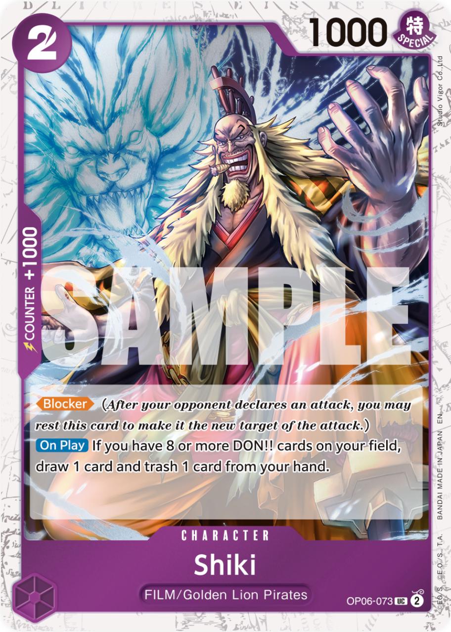 Shiki OP06-073 - Premium Booster Vol 2 PRB02 kart görseli