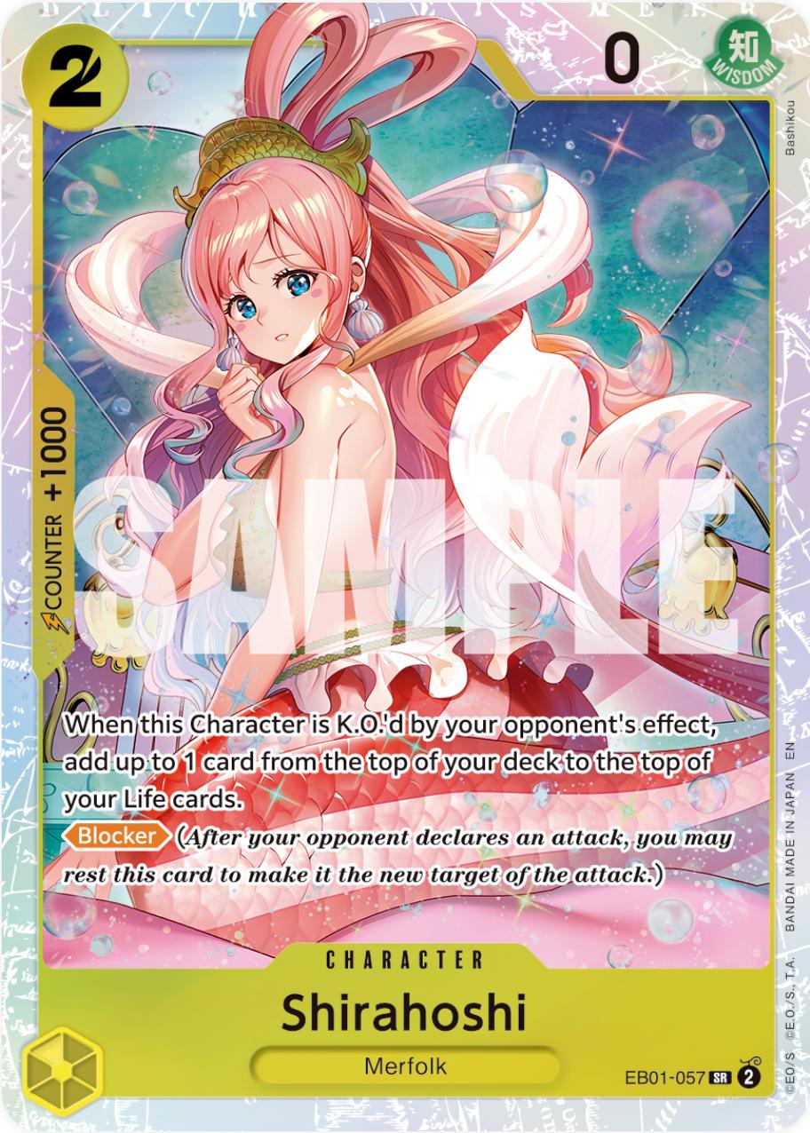 Shirahoshi EB01-057 - Premium Booster Vol 2 PRB02 kart görseli