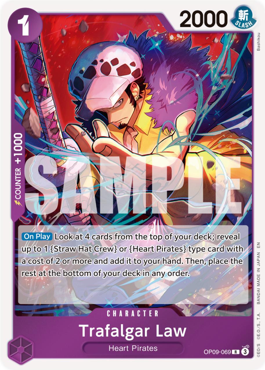 Trafalgar Law OP09-069 - Premium Booster Vol 2 PRB02 kart görseli