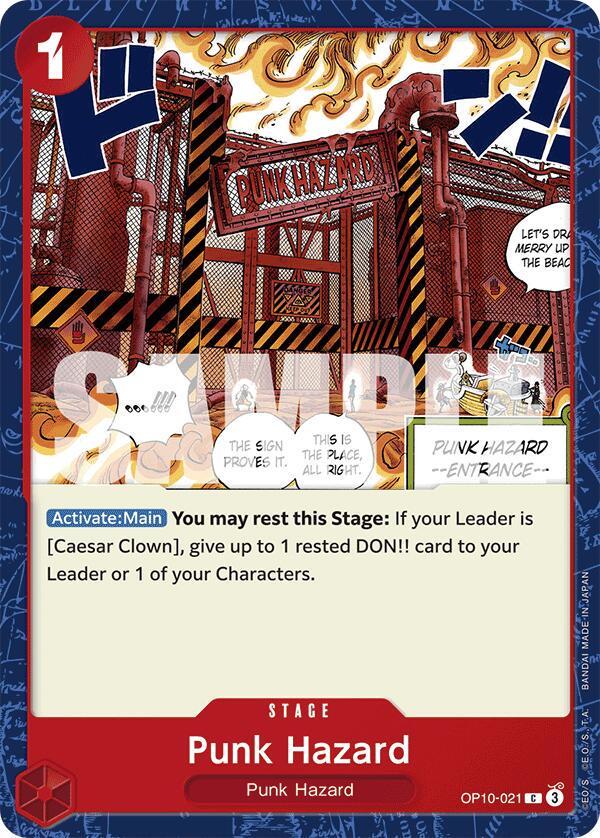 Punk Hazard OP10-021 - Royal Blood OP10 kart görseli