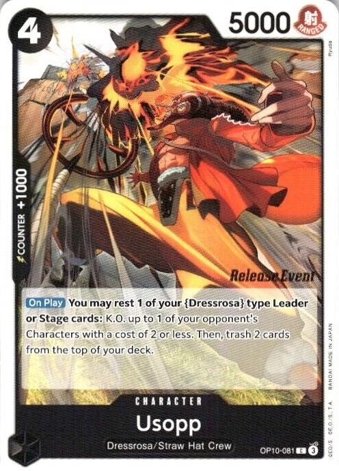 Usopp OP10-081 - Royal Blood OP10 kart görseli