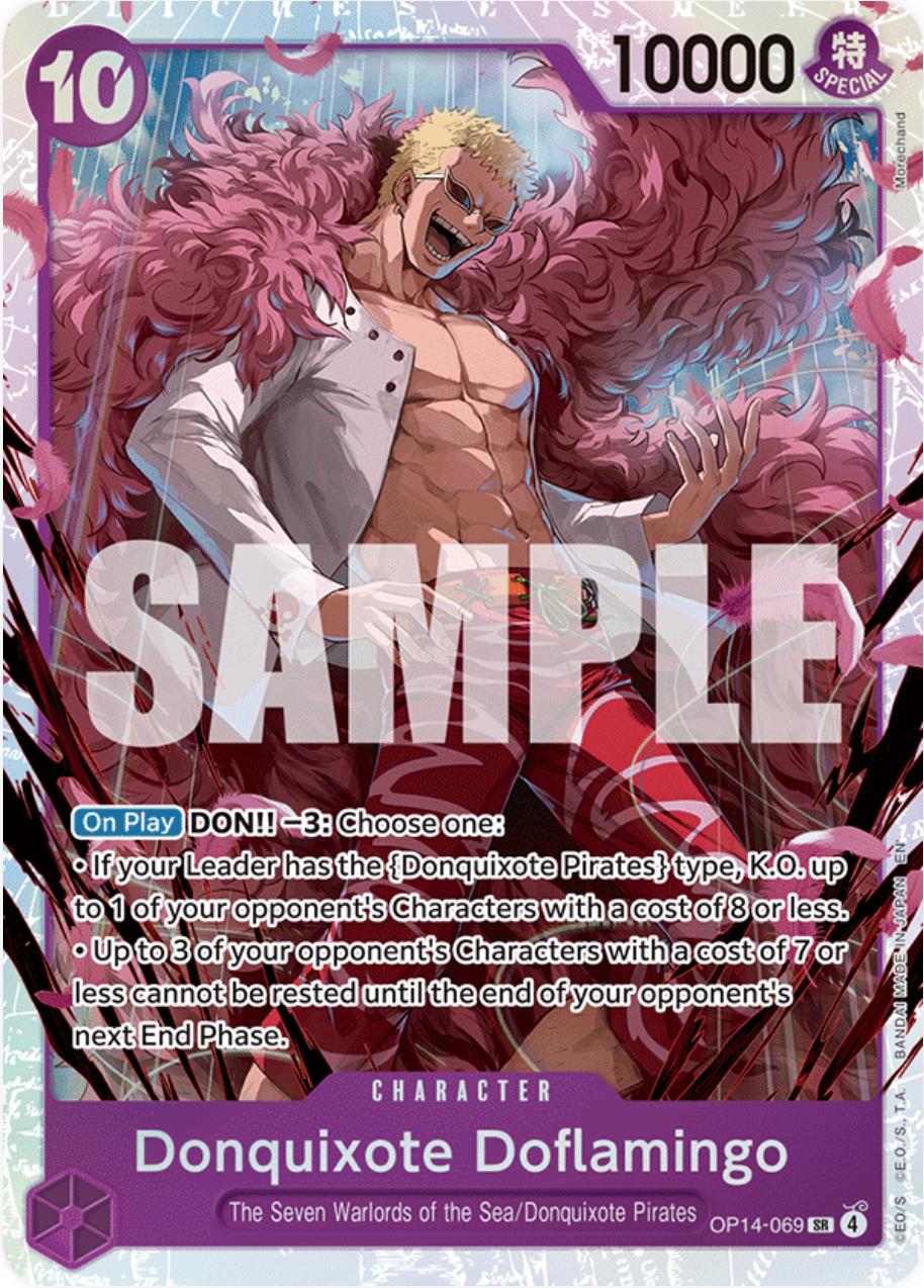 Donquixote Doflamingo OP14-069 - The Azure Sea's Seven OP14 kart görseli