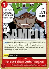 I Have A Plan To Take Down One Of The Four Emperor OP14-019 - The Azure Sea's Seven OP14 kart görseli