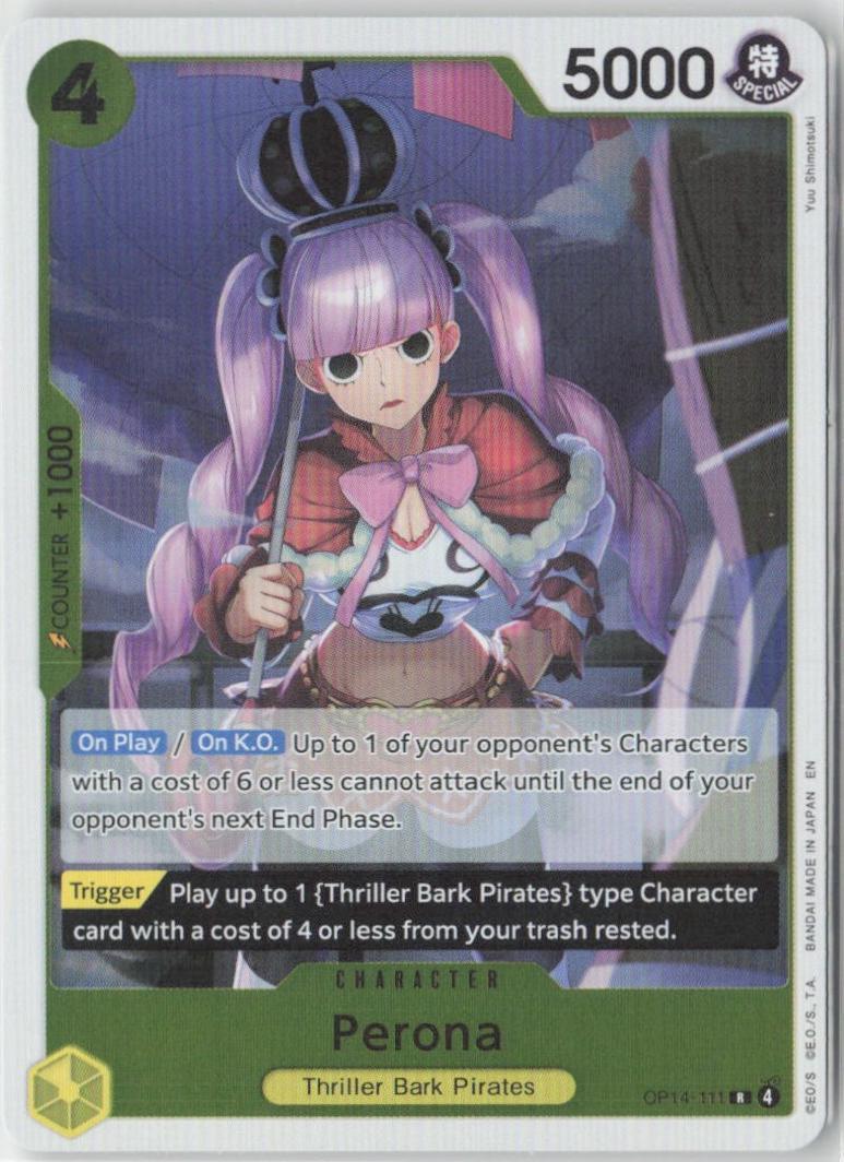 Perona OP14-111 - The Azure Sea's Seven OP14 kart görseli