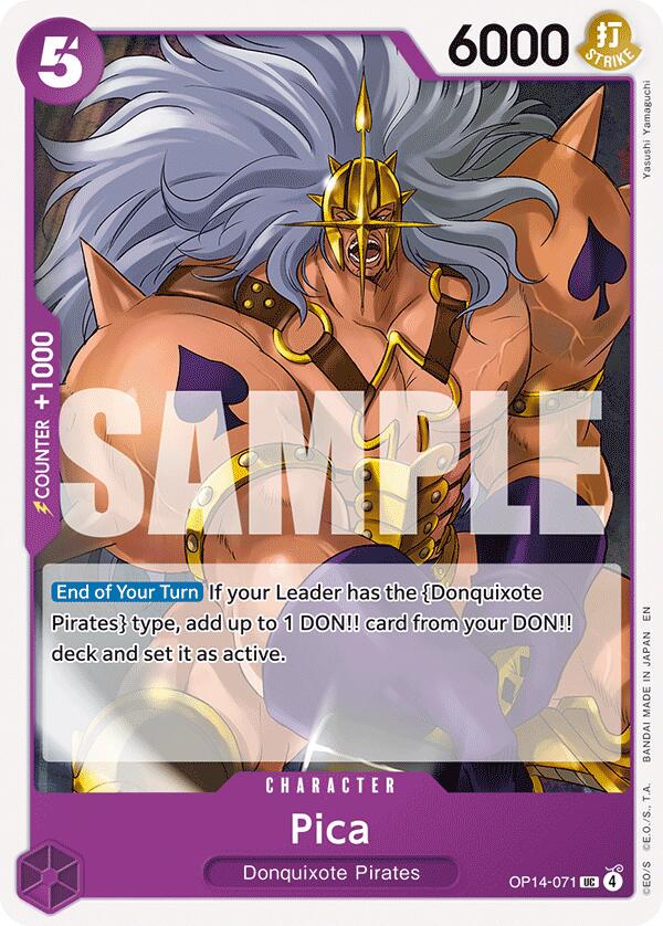 Pica OP14-071 - The Azure Sea's Seven OP14 kart görseli