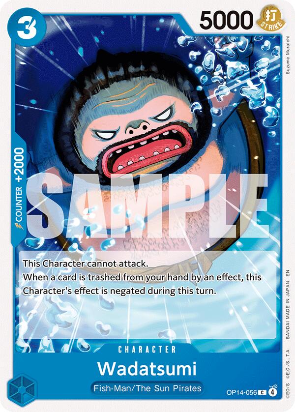 Wadatsumi OP14-056 - The Azure Sea's Seven OP14 kart görseli