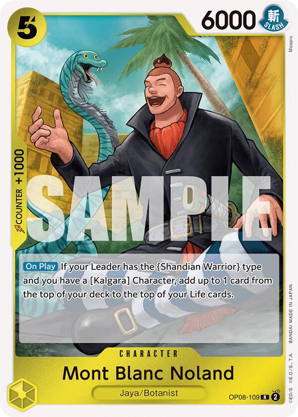 Mont Blanc Noland OP08-109 - Two Legends OP08 kart görseli