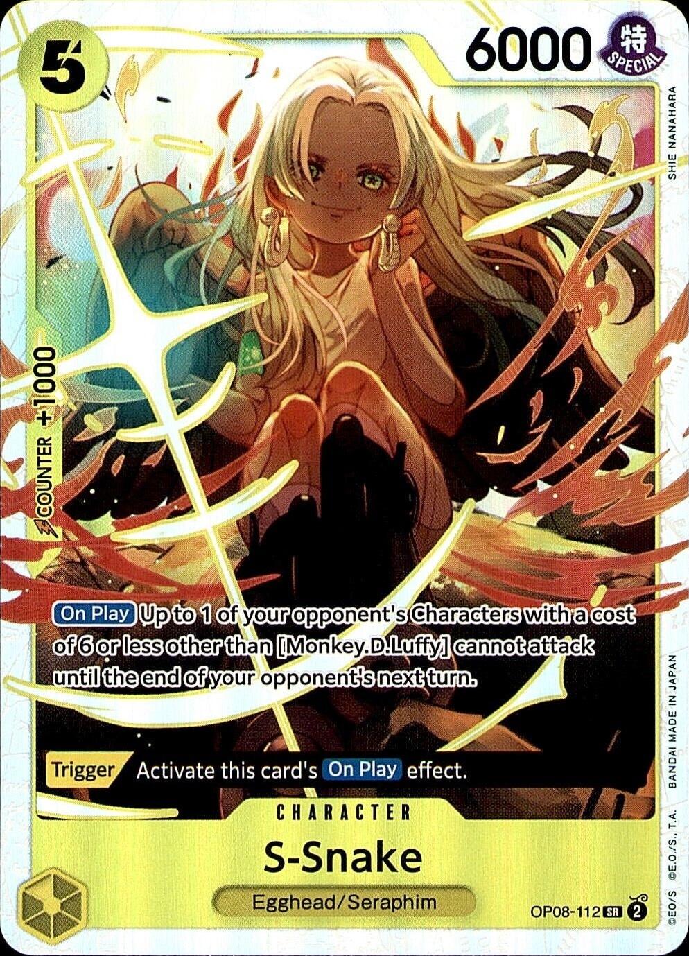 S-Snake OP08-112 - Two Legends OP08 kart görseli