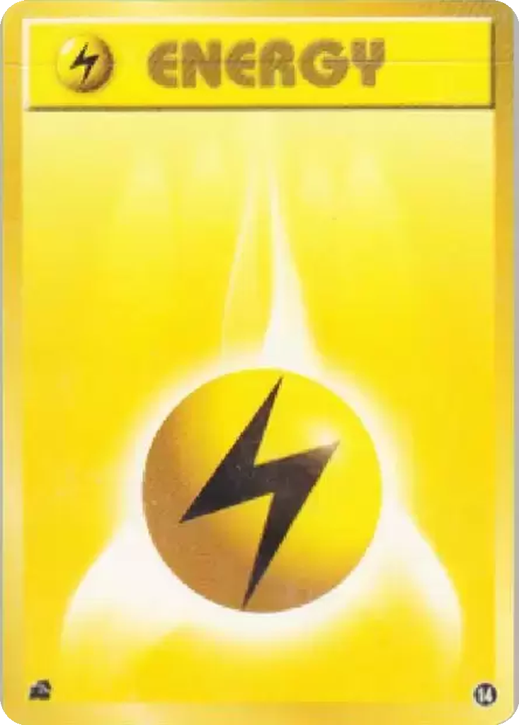 Lightning Energy 14 - Intro Pack: Bulbasaur Deck kart görseli