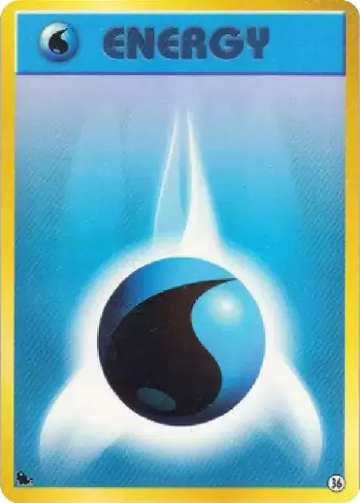 Water Energy 36 - Intro Pack: Squirtle Deck kart görseli