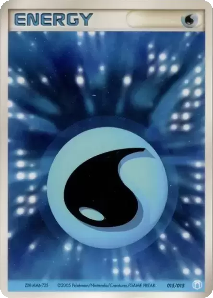 Water Energy 15 - Gift Box Mew • Lucario: Crawdaunt Quarter Deck kart görseli