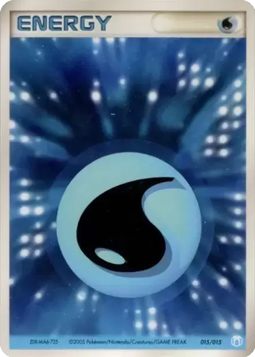 Water Energy 15 - Gift Box Mew • Lucario: Crawdaunt Quarter Deck kart gorseli