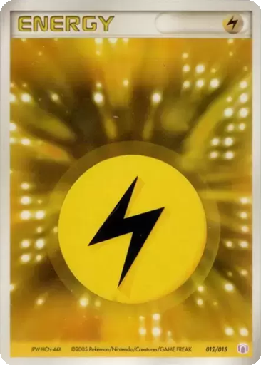 Lightning Energy 12 - Gift Box Mew • Lucario: Mew Quarter Deck kart gorseli