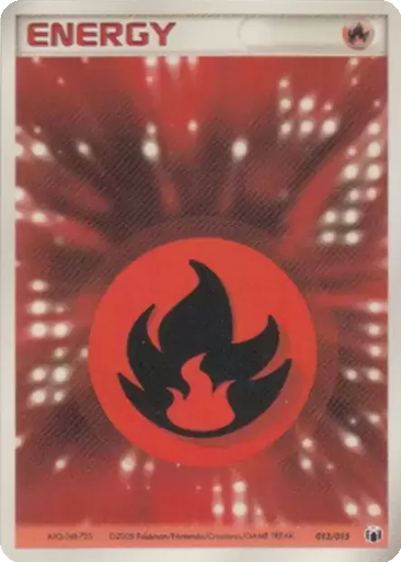 Fire Energy 13 - Gift Box Mew • Lucario: Mightyena Quarter Deck kart gorseli