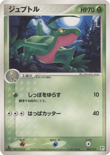 Grovyle 2 - Grass Quick Construction Pack kart gorseli