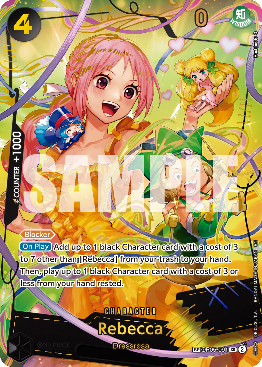 Rebecca OP05-091 - Premium Booster Vol 2 PRB02 kart görseli